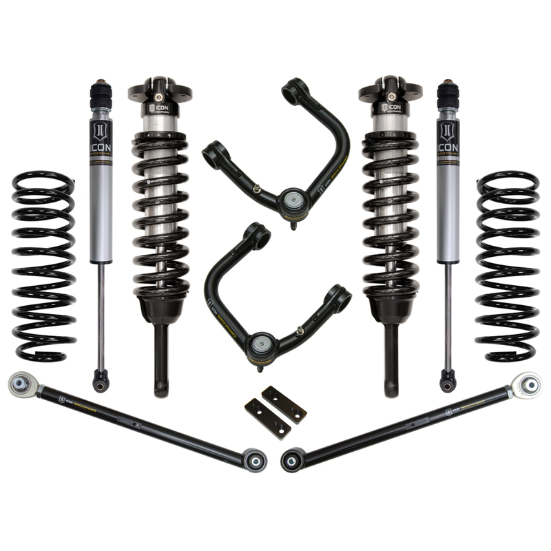 ICON 03-09 4Runner/FJ Cruiser 0-3.5" Lift Stage 3 Suspension System, Tubular UCA